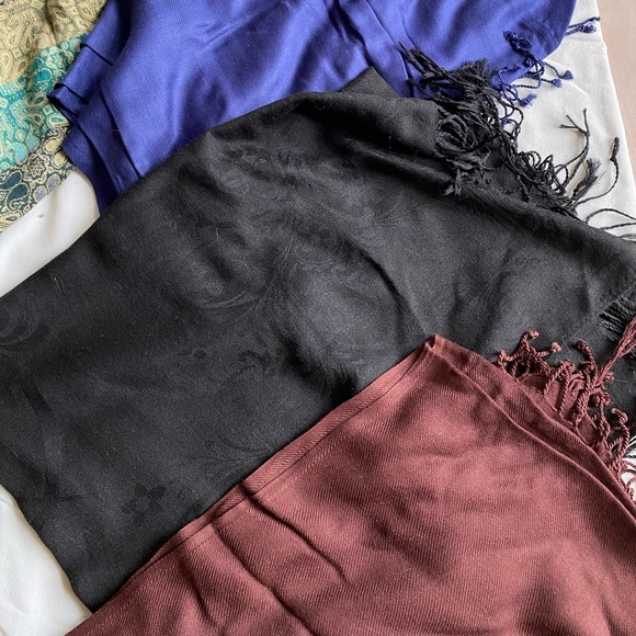 Cotton Winter Scarves - Picture 2 of 2